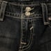 Vigoss cropped bling jeans size 9/10 length 21” NWT