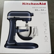 KitchenAid - 5.5 Quart Bowl-Lift Stand Mixer - Ink Blue