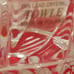 Towle Glass Crystal Wedding Basket Collectible Checker Pattern