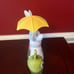 Cupcakes &Cashmere Adorable Easter Bunnies Hitching a Ride on a Cute Caterpillar