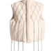 cropped puffer vest