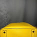DKNY Mini Satchel Purse with crossbody In Aun Yellow Saffiano Leather