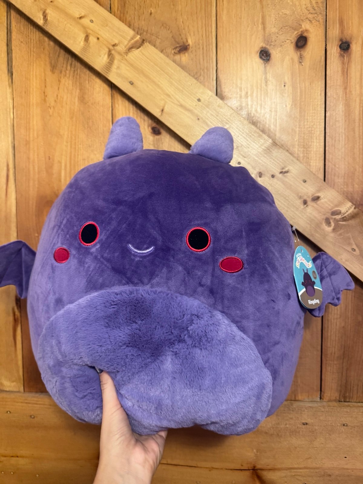 Squishmallow Ringding the 16” Mothman Rare VHTF BNWT