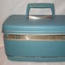Vintage Aqua Samsonite Train Case