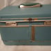 Vintage Aqua Samsonite Train Case