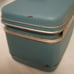 Vintage Aqua Samsonite Train Case