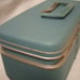 Vintage Aqua Samsonite Train Case