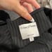 NWT Privacy Please Calla Stretchy Black Ribbed Wrap Dress Size Small Poly Blend