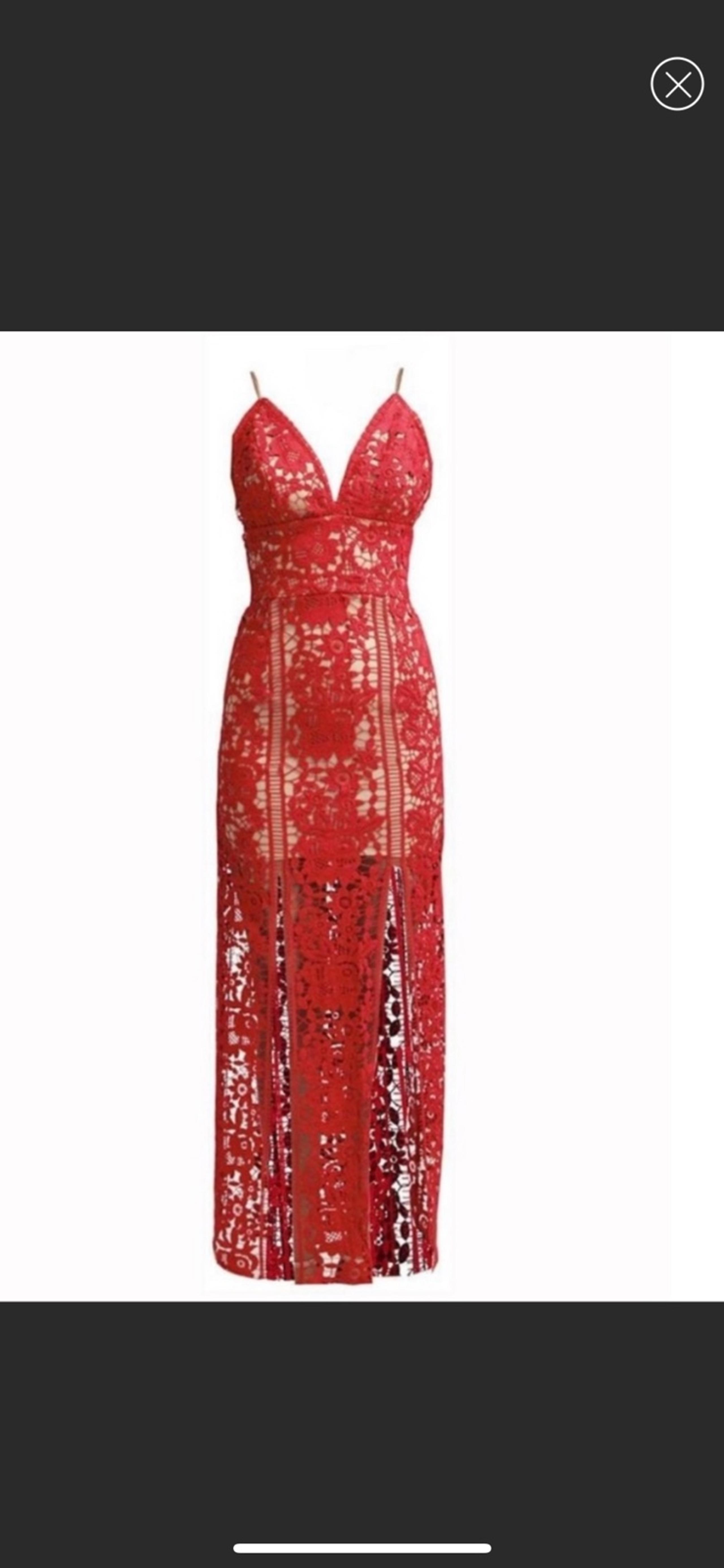 Jarlo special occasion maxy dress lace L