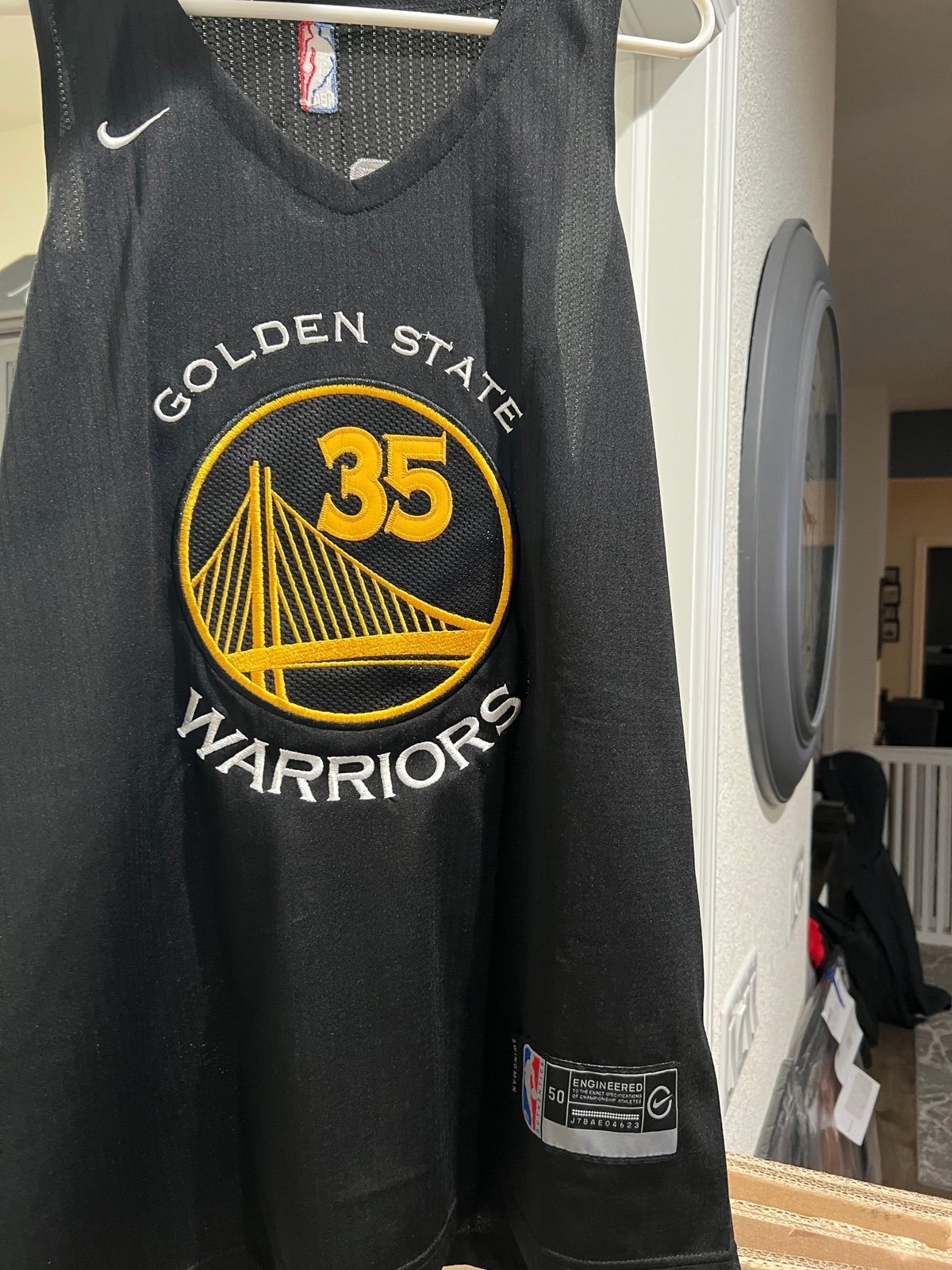 Kevin Durant autographed jersey