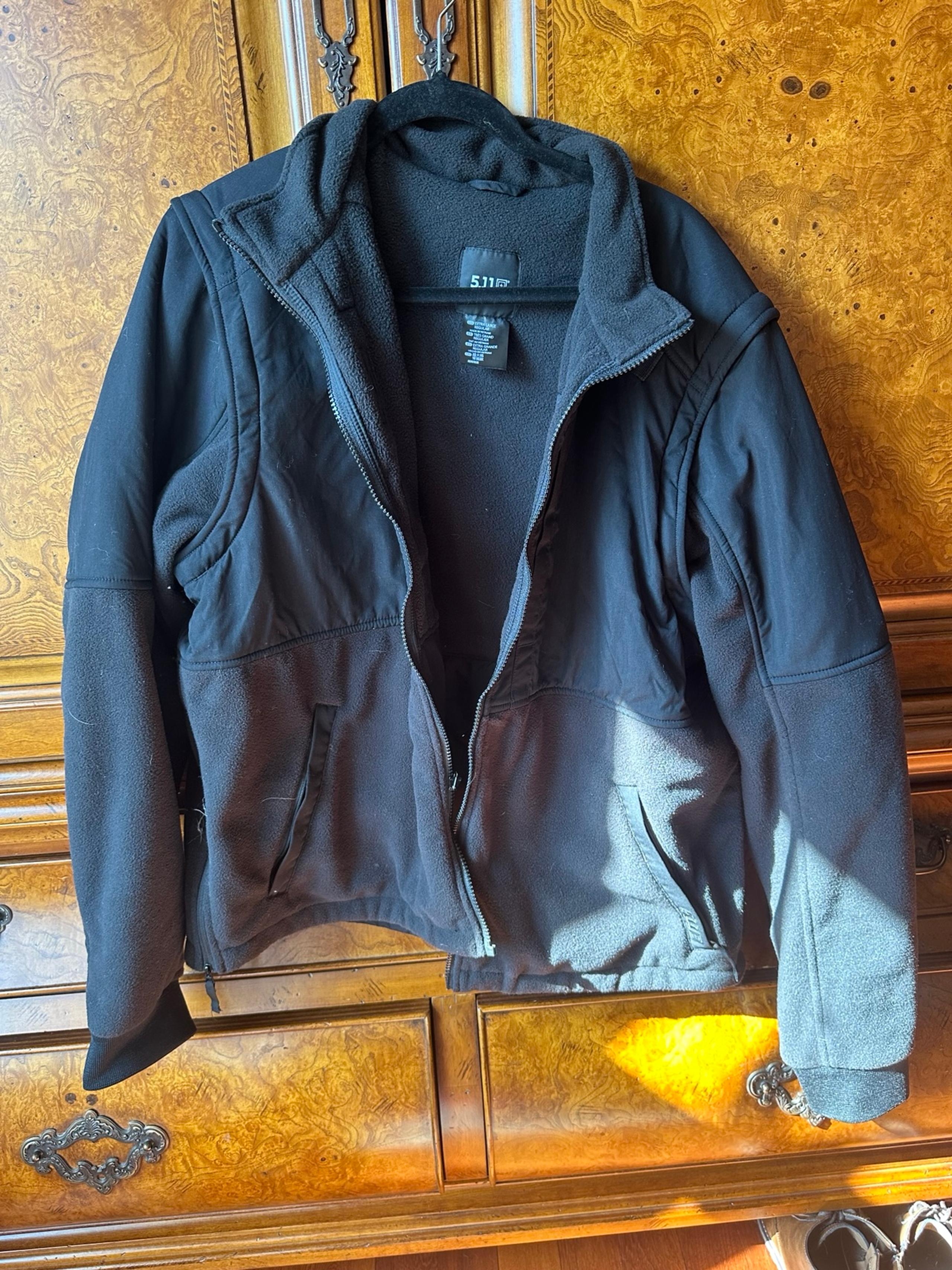 5.11 Tactical Fleece-Lined Softshell Jacket – Size XL