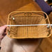 Princess House Casual Home Large Handwoven Organizer Basket