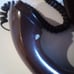 Donut Rotary Phone Chocolate Brown Sculptura Round Western Electric