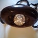 Donut Rotary Phone Chocolate Brown Sculptura Round Western Electric
