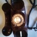 Donut Rotary Phone Chocolate Brown Sculptura Round Western Electric