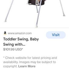 baby swing 75.0 n a sit up floor baby chair