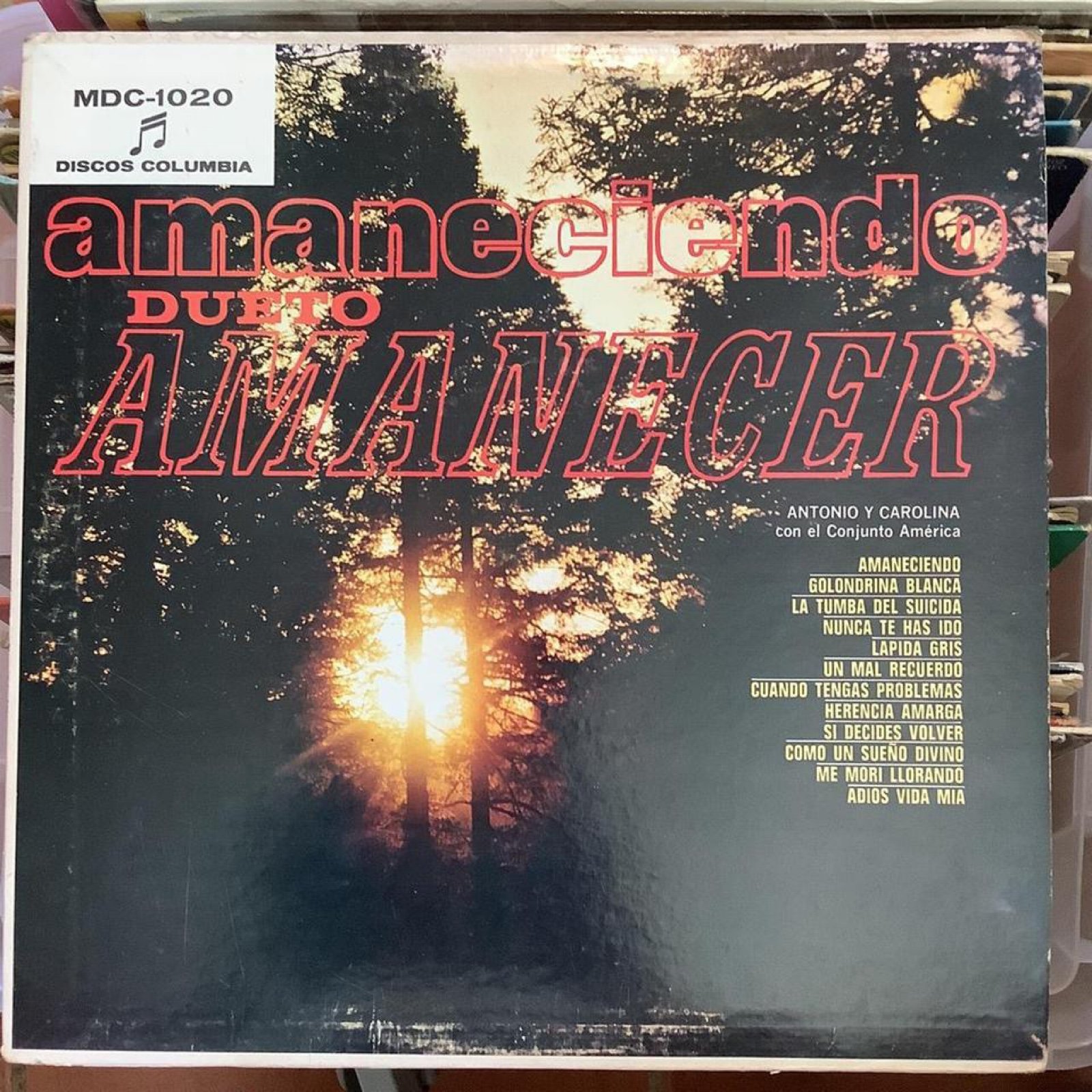 Amaneciendo dueto amanecer  Antonio y carolina con el conjunto America  Amanecie