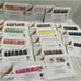 Lot of 16 color street nails polish strips new