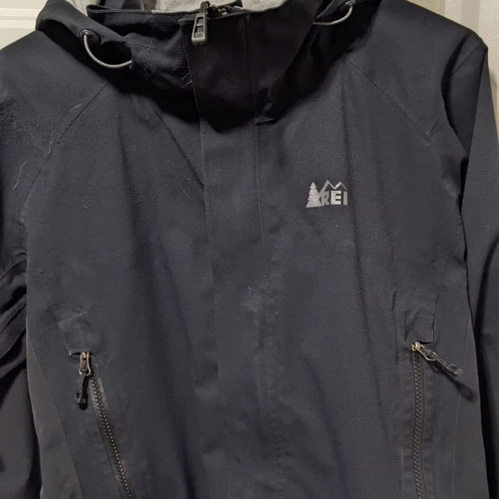 REI rain jacket