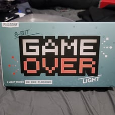 8 bit gameover sign