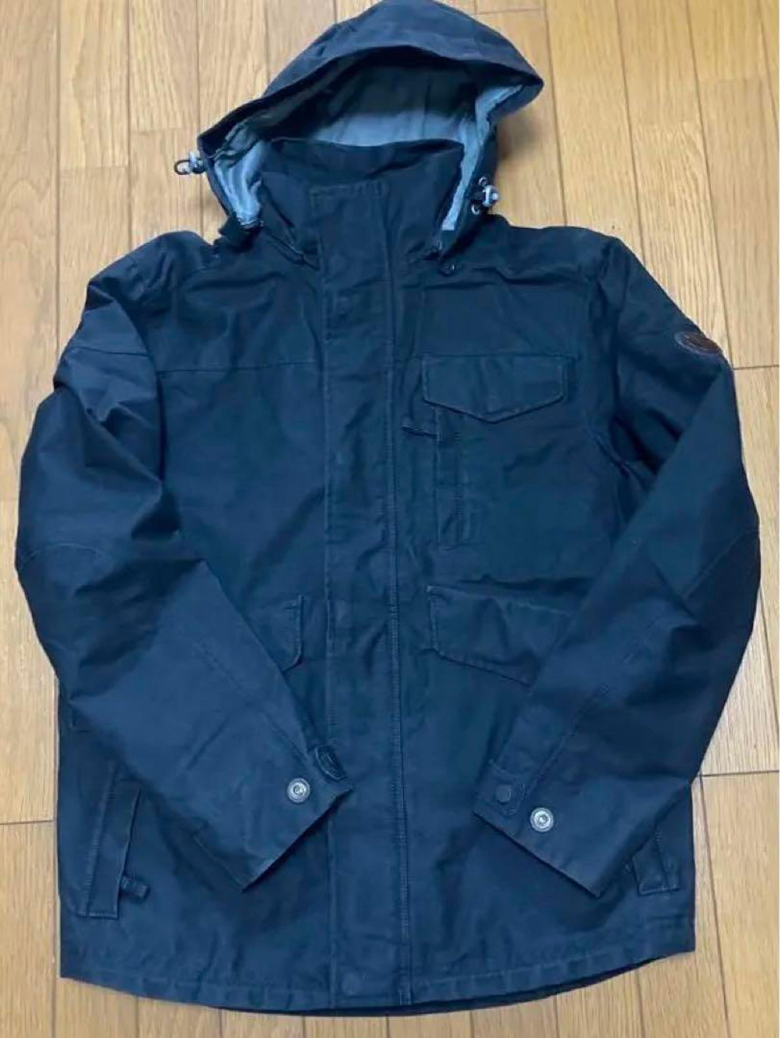 Timberland outerwear men's coat, black, M, warm.