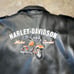 Vintage Bootleg Harley Davidson Faux Leather Embroidered Motorcycle Jacket
