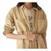 Free People Jumpsuit Wayward Coverall Tan Denim Relaxed Utility Belted Sz Medium