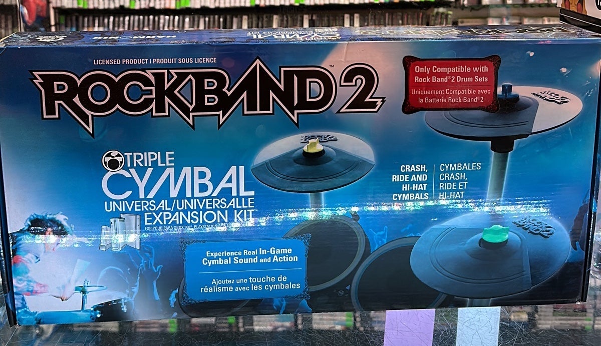 Rockband 2 Triple cymbal universal expansion kit