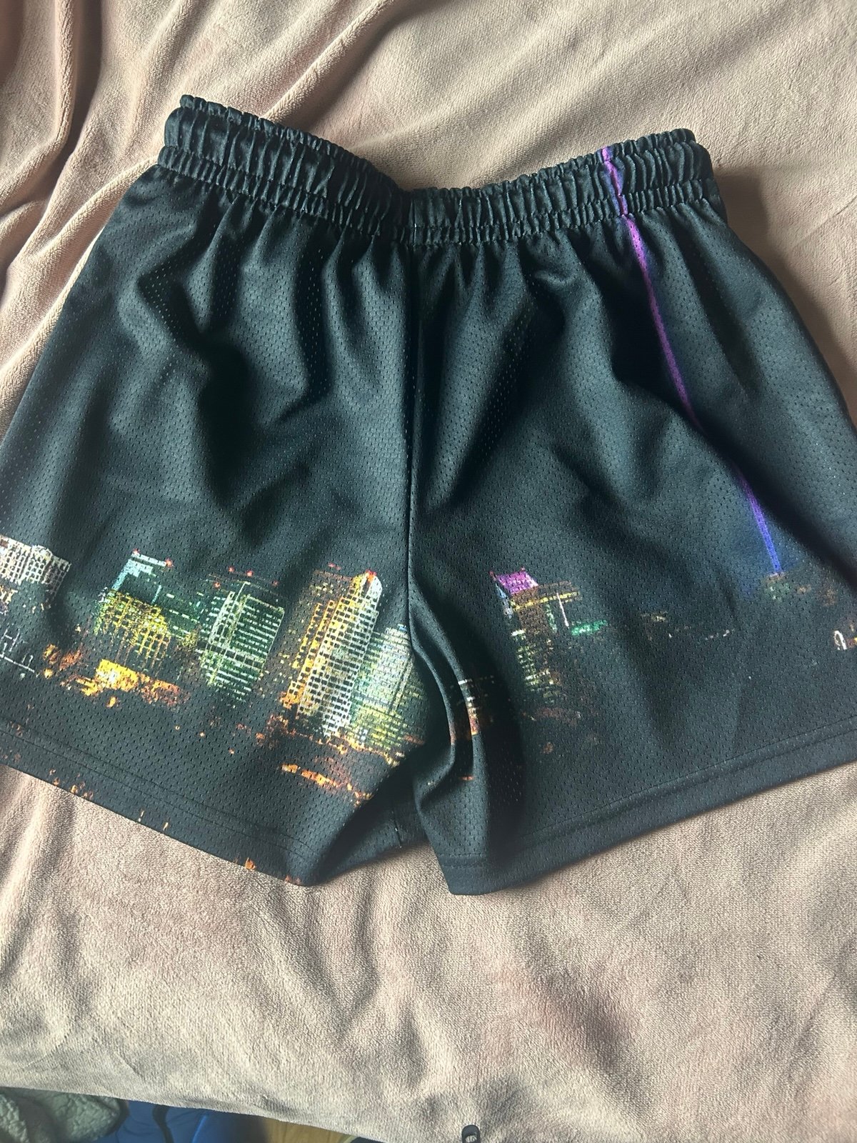 Men ryoko rain mesh basketball shorts