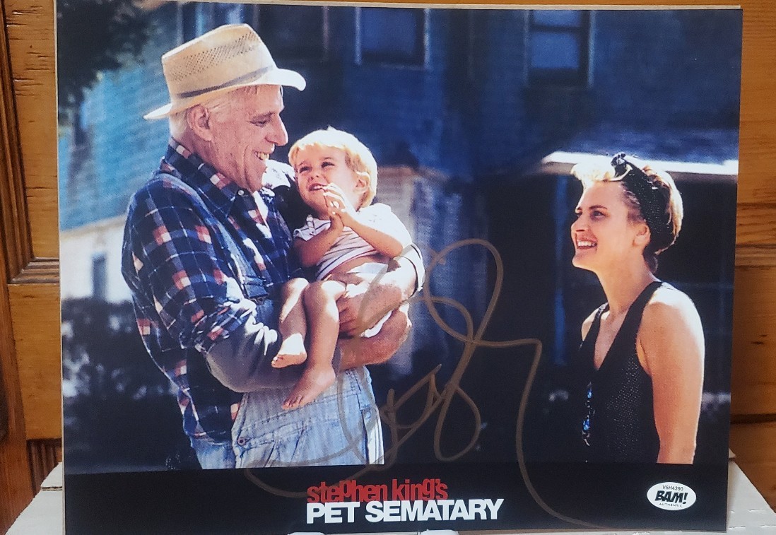 Denise Crosby Pet Sematary Signed Picture Bam! CoA