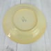 Bombay & Company Cream Stoneware Embossed Stripes Dots Rim Dinner Plates Set 4