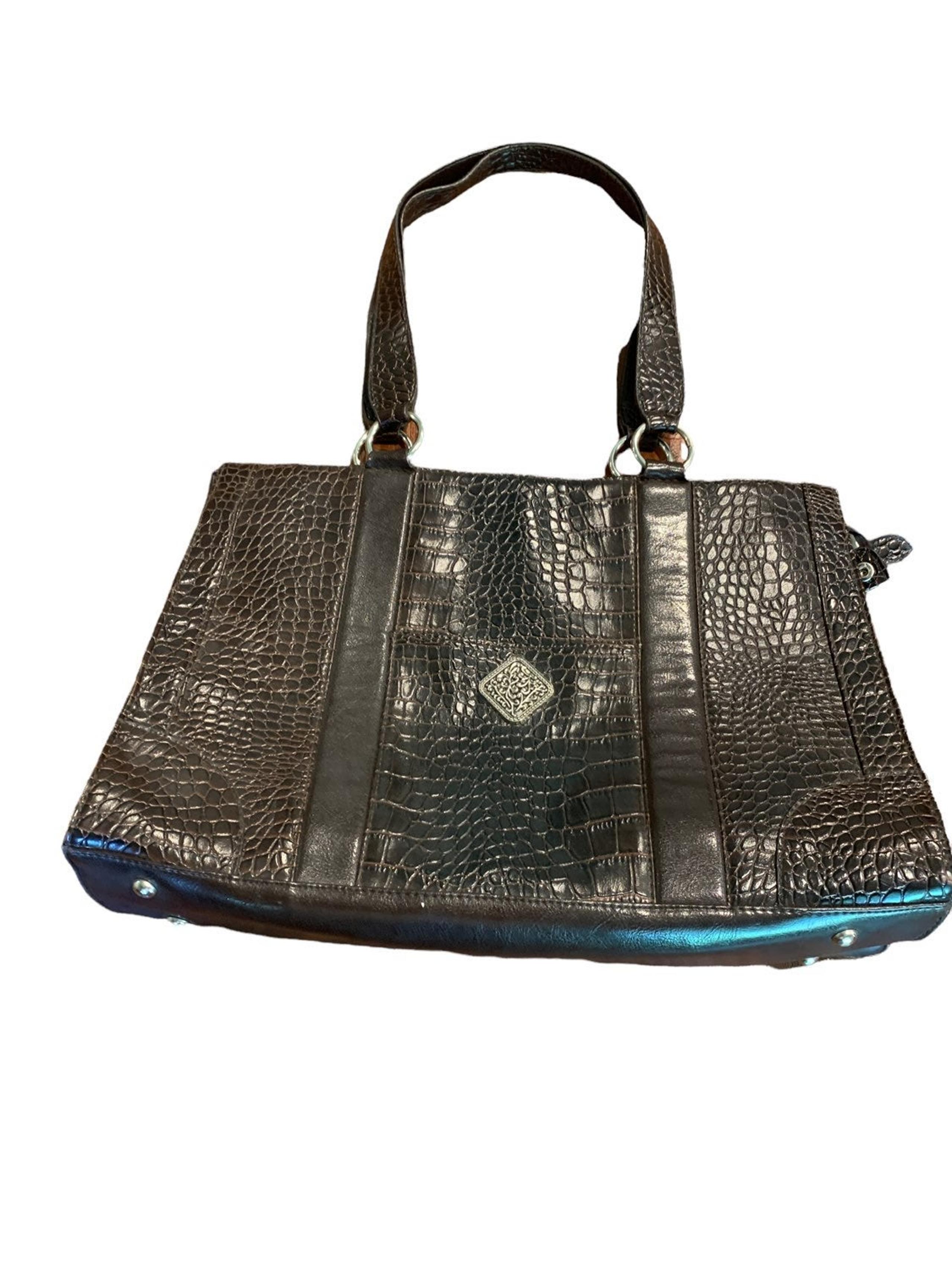 COLDWATER CREEK Shoulder Bag Purse Brown