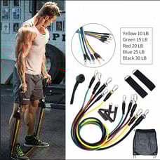 RESISTANCE BANDS SET 11 PIECES