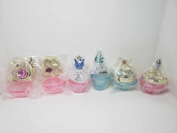 Sailor Moon Gachapon Set - Antique Jewelry Containers complete set