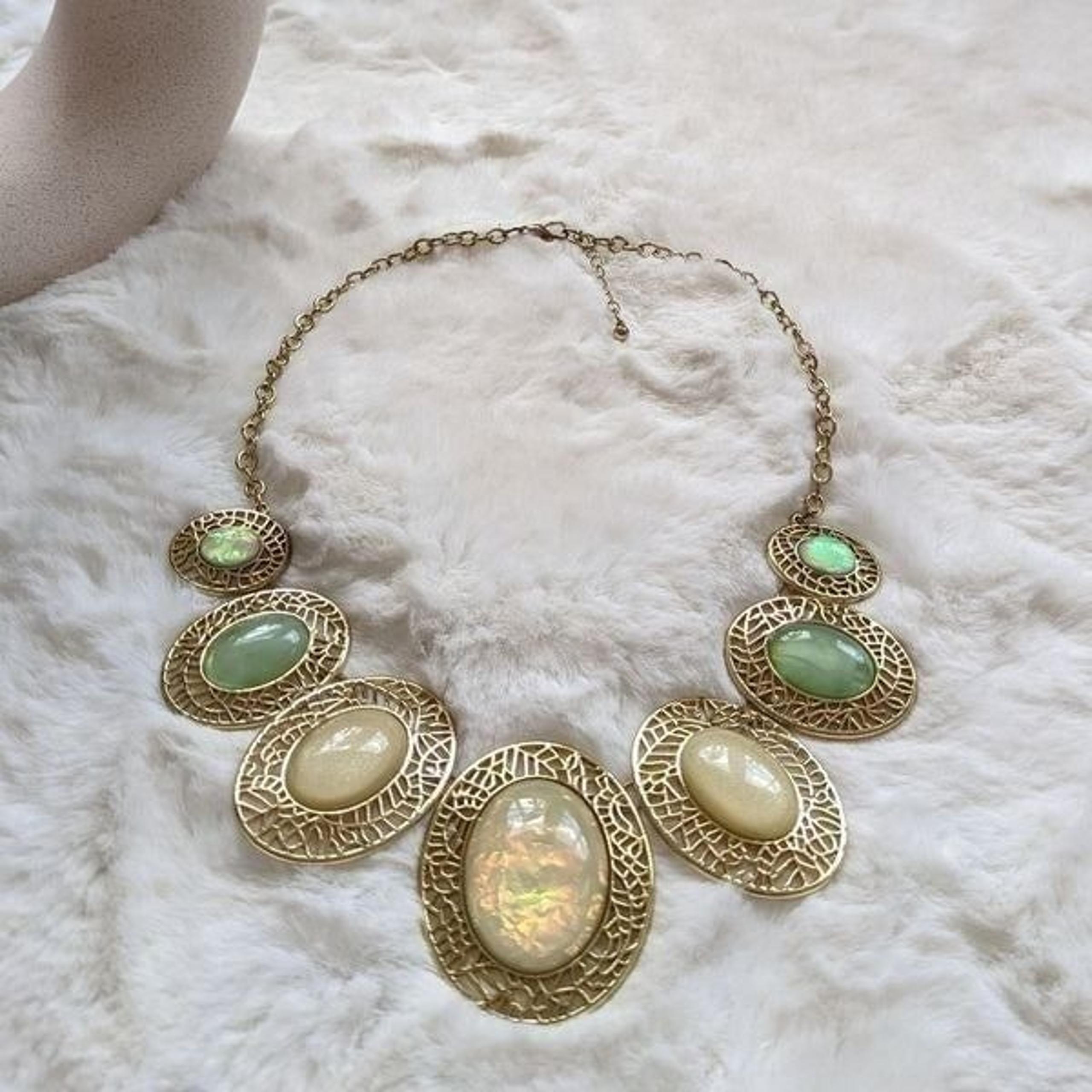 Foil Statement necklace