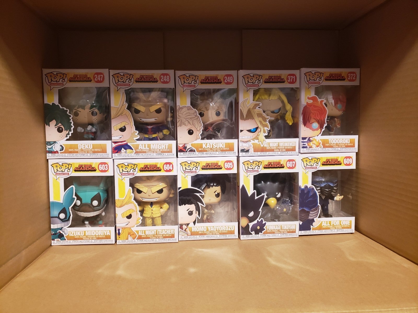 BNHA Funko Pops