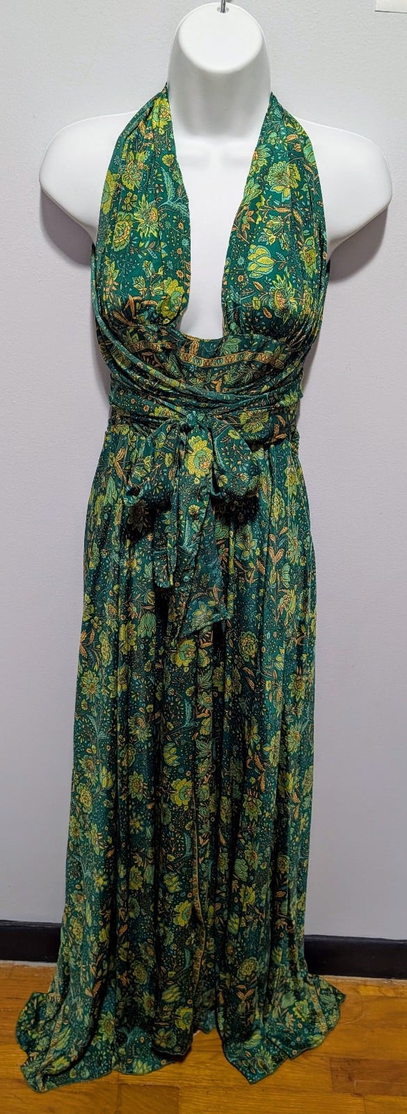 Gardenbelle Shop Silk Fiona Jumpsuit S/M