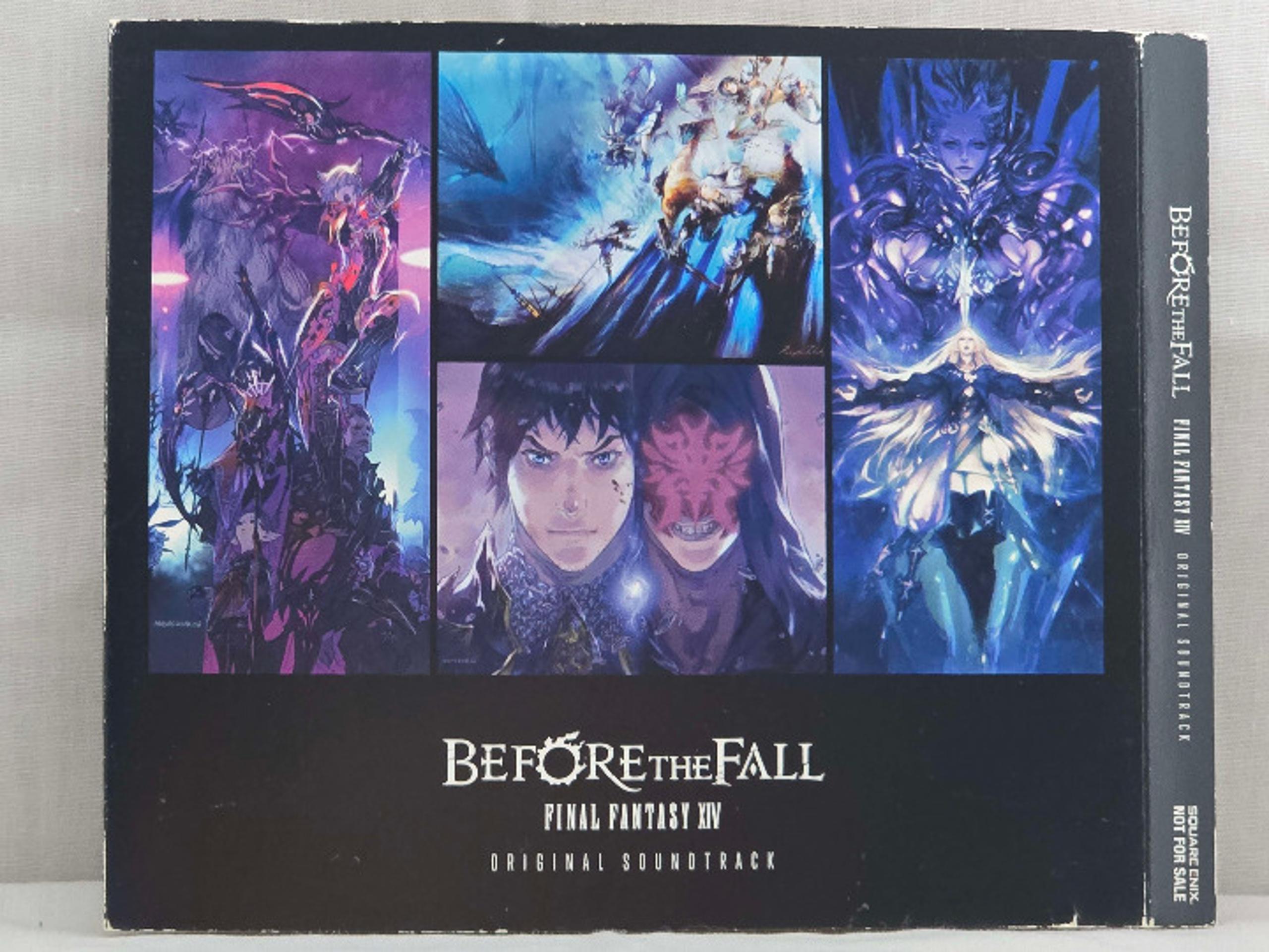 Final Fantasy XIV Soundtrack Before The Fall Sleeve Case