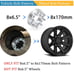 HHCSOP 2” Wheel Spacers for 1988-1997 Ford F250/350, 1992-2014 Ford E150,250,350