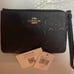 Midnight Blue Coach Wristlet NWT