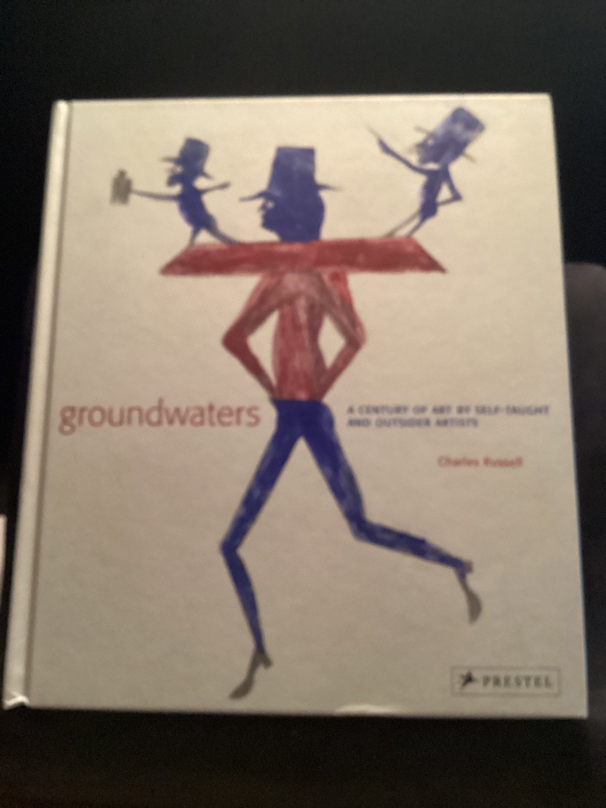 LIKE NEW HC “groundwaters” A Century Of Art By Self-Taught and Outsider Artists