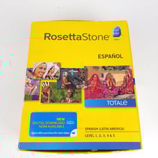 Rosetta Stone Version 4 Spanish (Latin America) Level 1,2,3,4 & 5 for PC or Mac