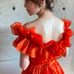 THE URBAN BLANCHE Colored Dress Orange