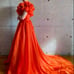 THE URBAN BLANCHE Colored Dress Orange