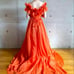 THE URBAN BLANCHE Colored Dress Orange