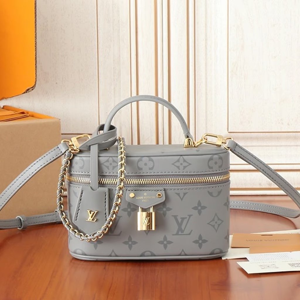 This handbag is a classic makeup bag