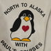 Vintage 80s Penguin Crewneck size adult XL on Gildan Heavyweight Cotton tag