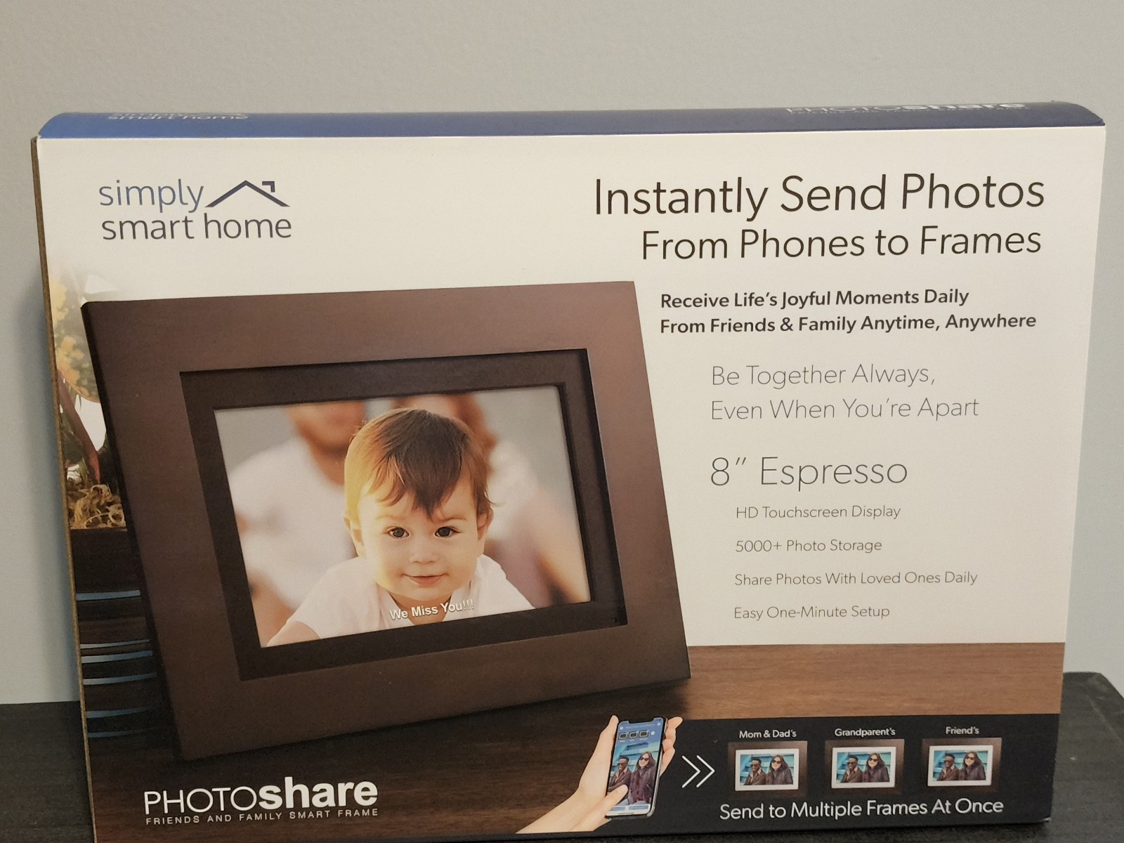 Simply Smart home HD touchscreen Picture Display