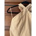 NWT Abercrombie & Fitch Women's Linen Blend Halter Top Sleeveless Orange Size XS