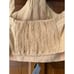 NWT Abercrombie & Fitch Women's Linen Blend Halter Top Sleeveless Orange Size XS